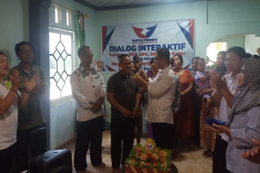 DPD Partai Perindo Katingan Gelar Cek Kesehatan Gratis untuk Lansia di Desa Bangkuang